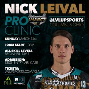 Nick Leival Paintball Clinic